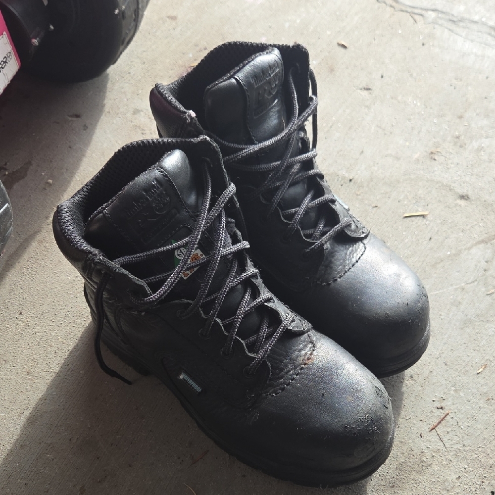 Timberland Women's Black Leather Boots